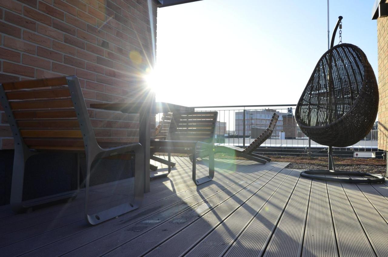 Roof Terrace Old Town Apartments With Private Parking グダニスク エクステリア 写真