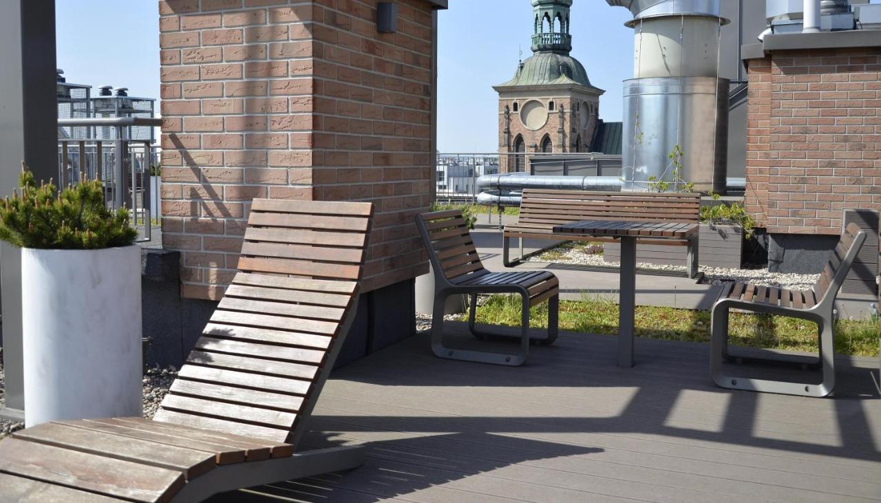 Roof Terrace Old Town Apartments With Private Parking グダニスク エクステリア 写真