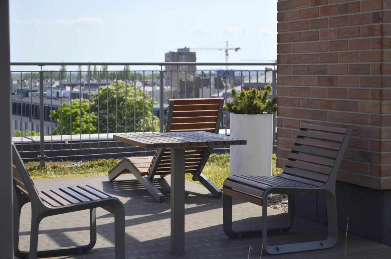 Roof Terrace Old Town Apartments With Private Parking グダニスク エクステリア 写真